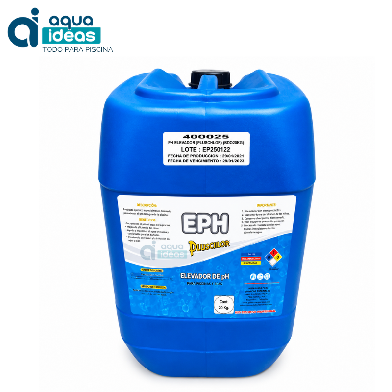 ELEVADOR-DE-PH-DE-20LITROS-PLUSHCLOR-EP1-25PH | AQUAIDEAS