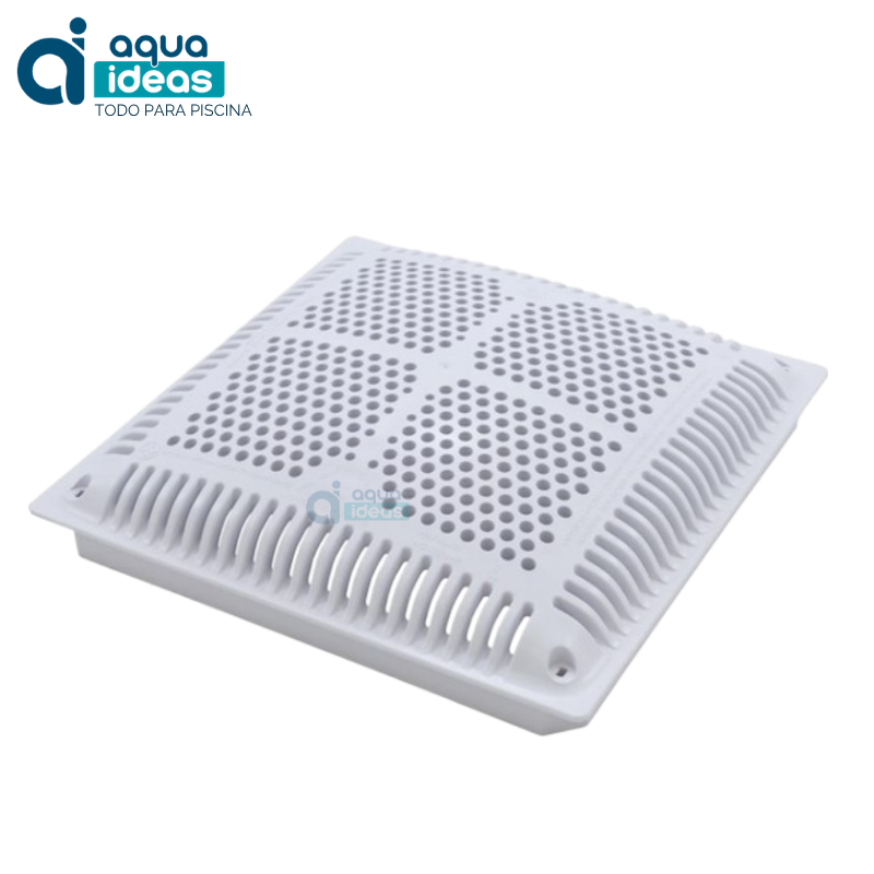 REJILLA-DE-FONDO-CON-MARCO-DE-9X9-HAYWARD-WG1031HF2 | AQUAIDEAS