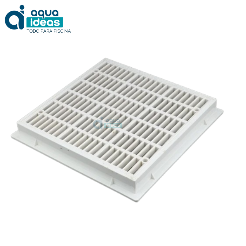 REJILLA-DE-FONDO-CON-MARCO-DE-9X9-MERLIN-RF009-ML020 | AQUAIDEAS