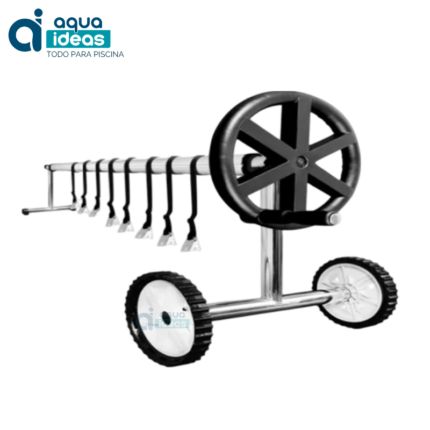 TUBO TELESCOPICO P/ENRROLLADOR CON SOPORTE MOVIL DE 2.10 MT A 6.00MT TBE60-ML